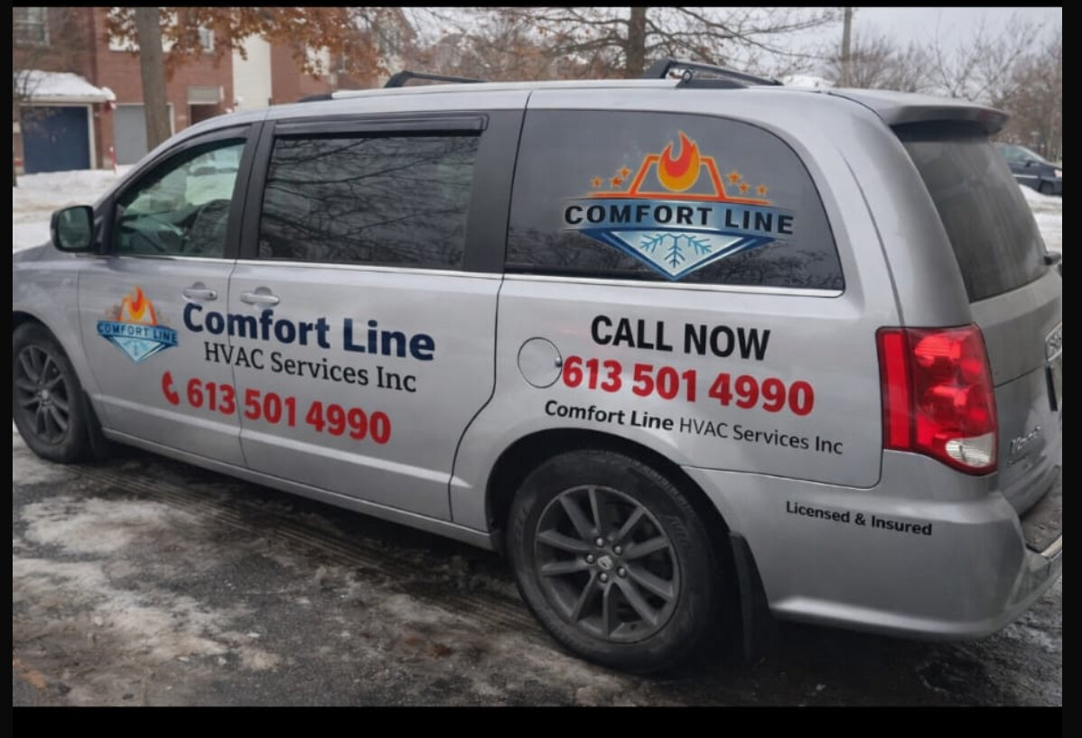 Comfort Line HVAC Service Van